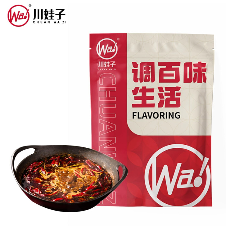 川娃子重庆火锅底料四川麻辣烫底料清油 500g*1 500 克