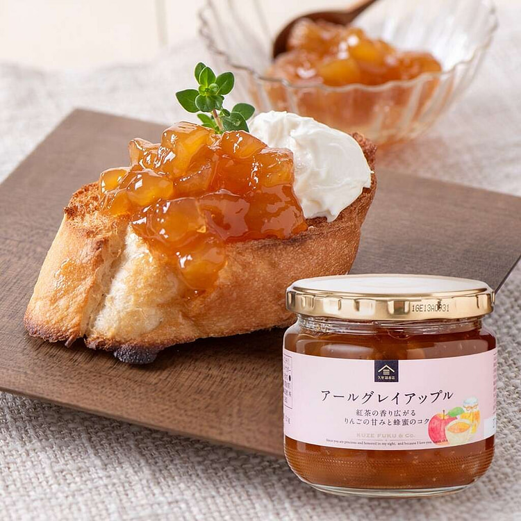 Kuzefuku Earl Grey Apple Jam 325g 1 each
