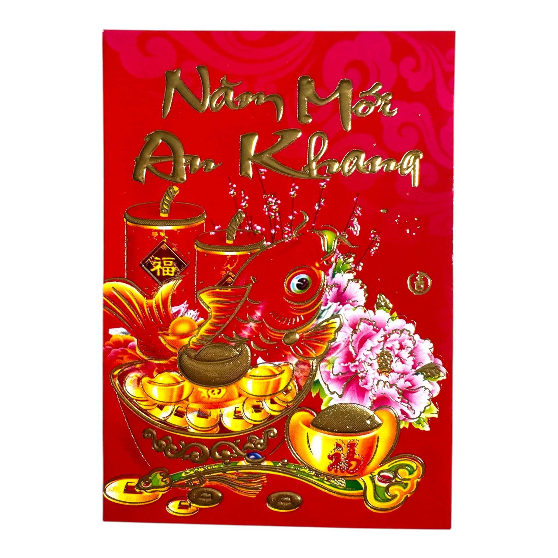 Red Envelopes Tet Bao Li Xi set (random-see image) 1 each*6 counts