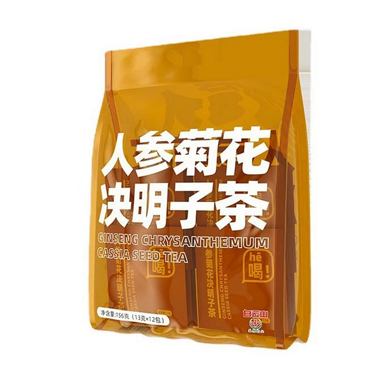 广药白云山 人参菊花枸杞决明子茶熬夜养肝护肝养生茶