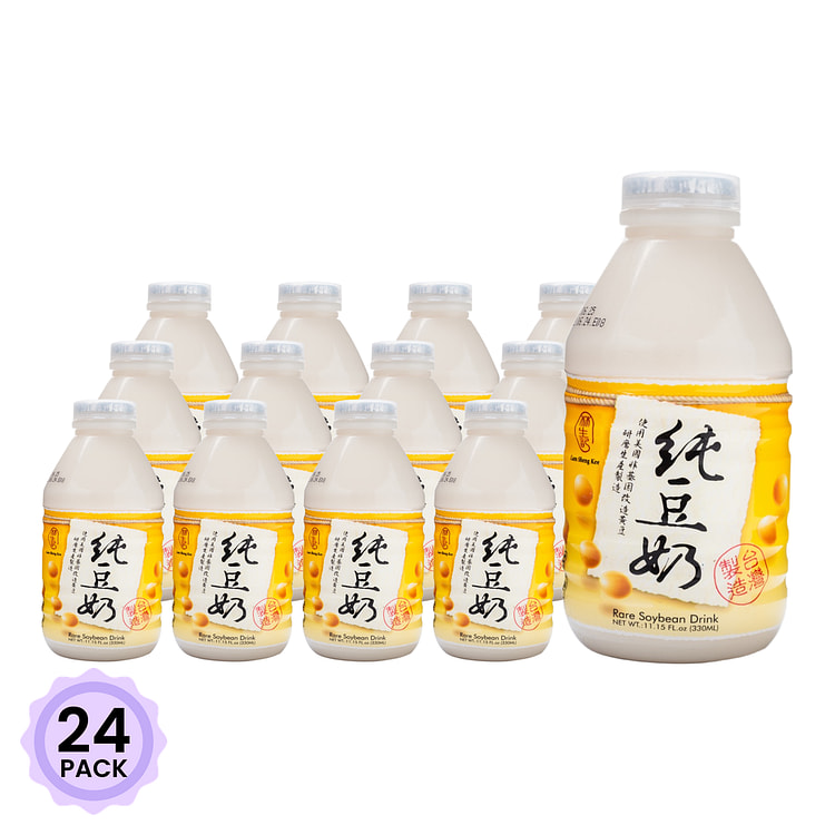林生记 台湾纯豆奶 330 毫升*24 包