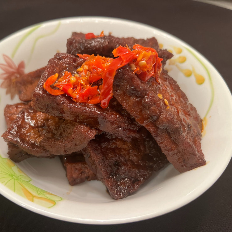 Spicy Braised Firmed Tofu
