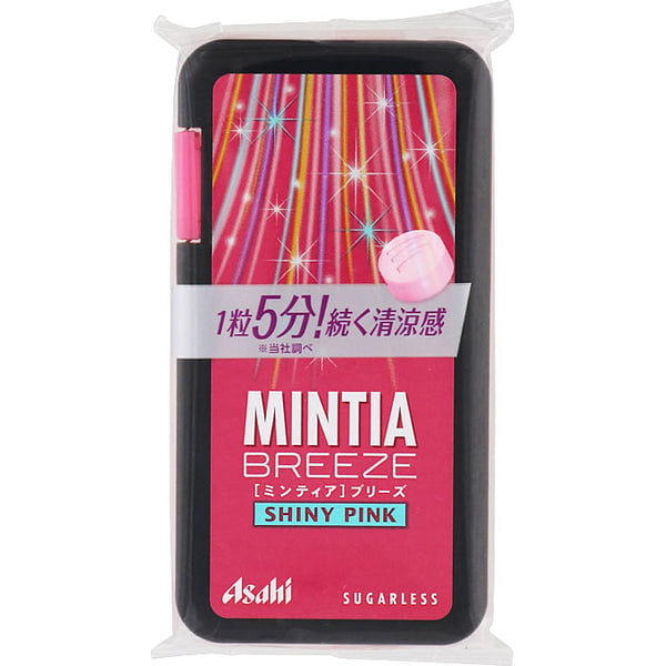 Asahi Group Foods Mintia Breeze Shiny Pink 30 count