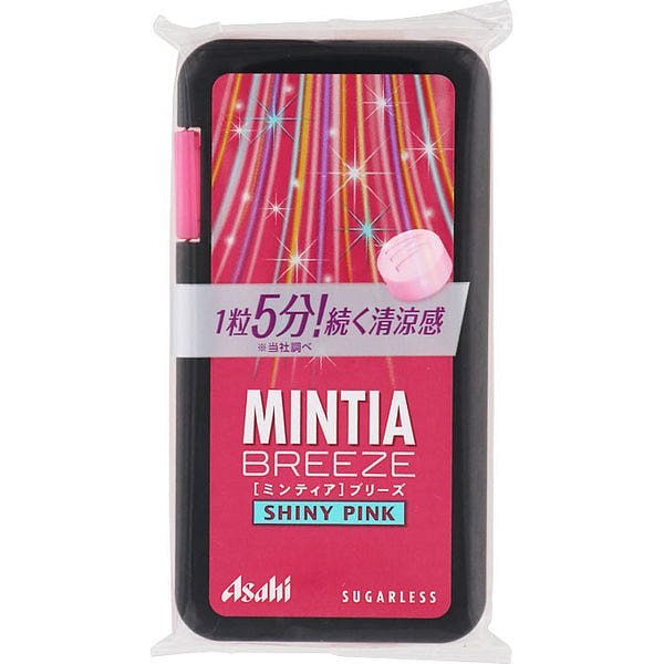 Asahi Group Foods Mintia Breeze Shiny Pink 30 count