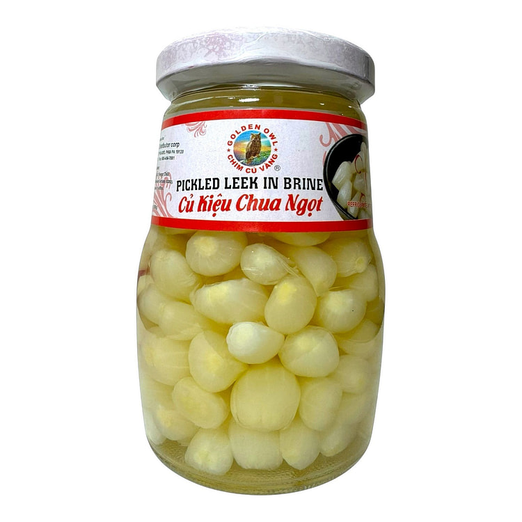Pickled Leek in Brine | Cu Kieu Chua Ngot