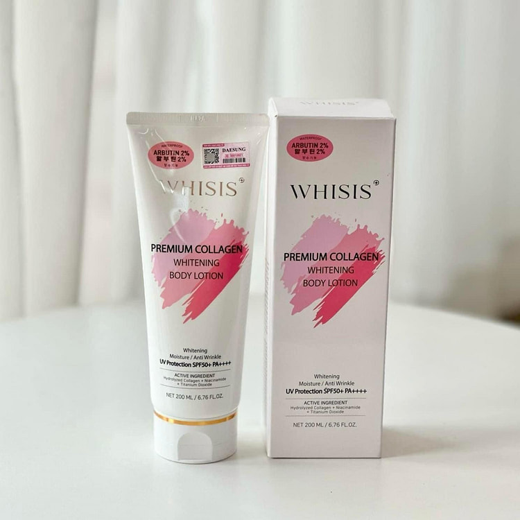 WHISIS 胶原蛋白美白身体乳液 SPF50PA