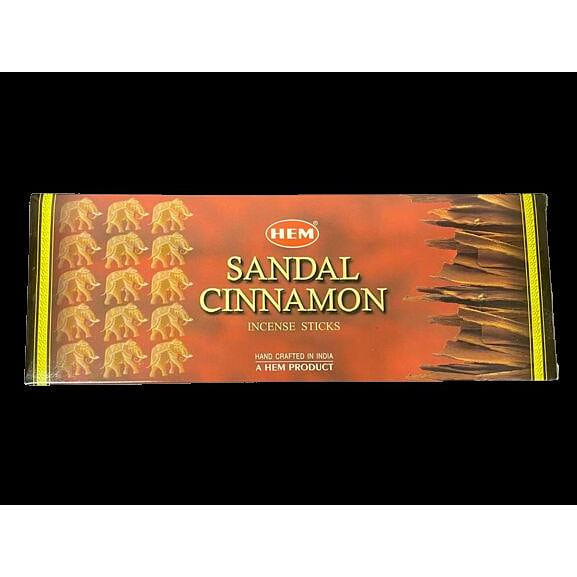 Hem Sandal Cinnamon (120 Incense Sticks) 1 each