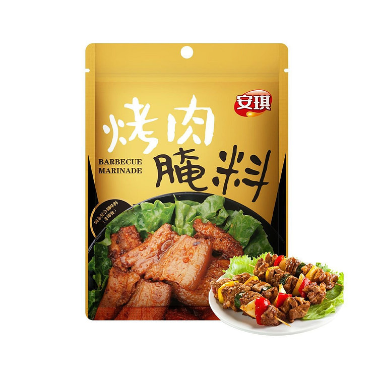 安琪烤肉腌料家用烧烤牛肉羊肉串调味料商用烤五花肉 140 克