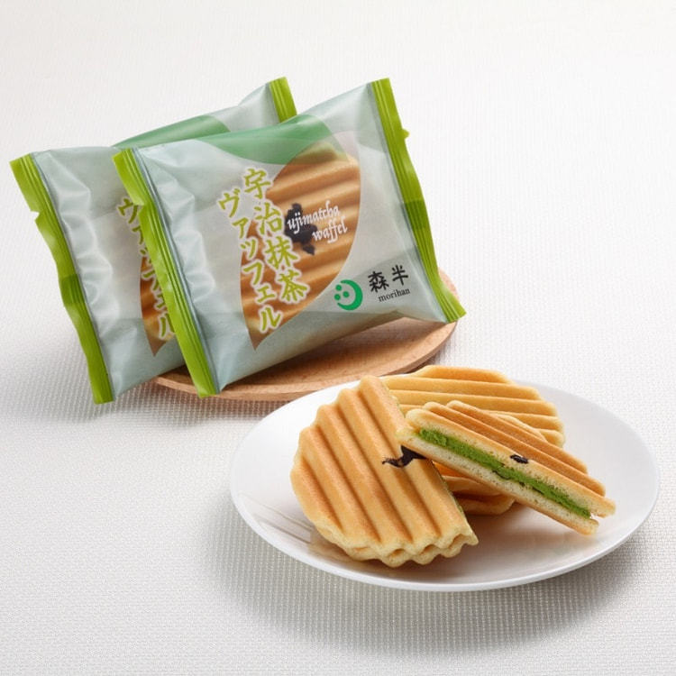 森半 抹茶夹心 华夫饼干 10枚
