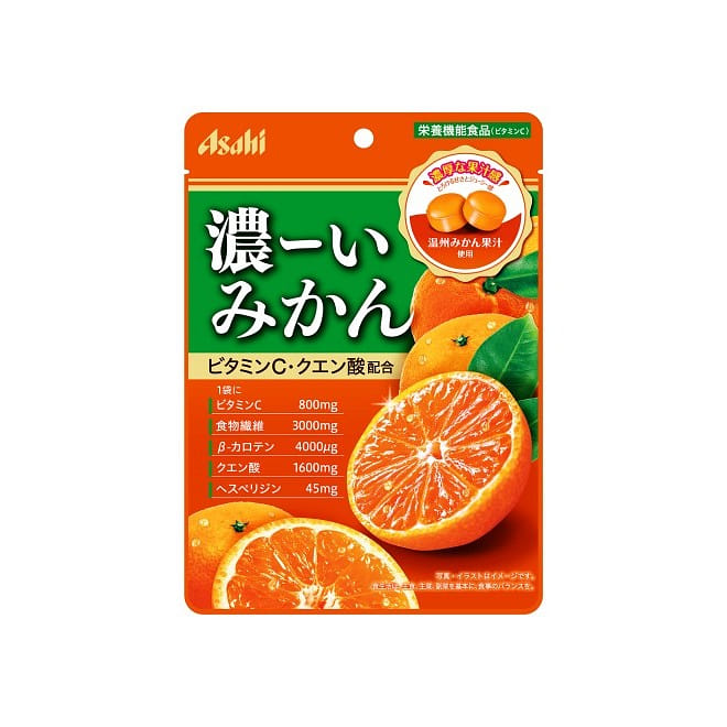 アサヒグループ食品 濃ーいみかん 84g 1 個