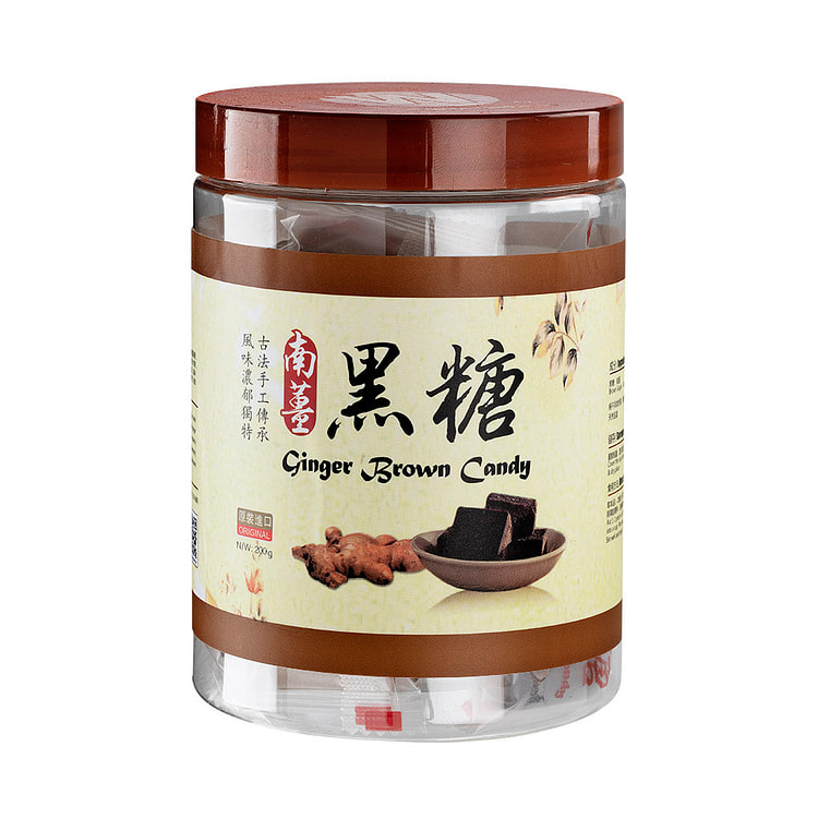 南姜黑糖/红糖 独立包装 200g/罐 1 份