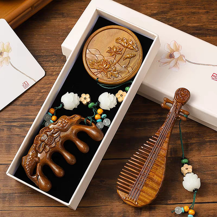 Chinese style New Year souvenir gift Lucky and Ruyi - Bodhi style