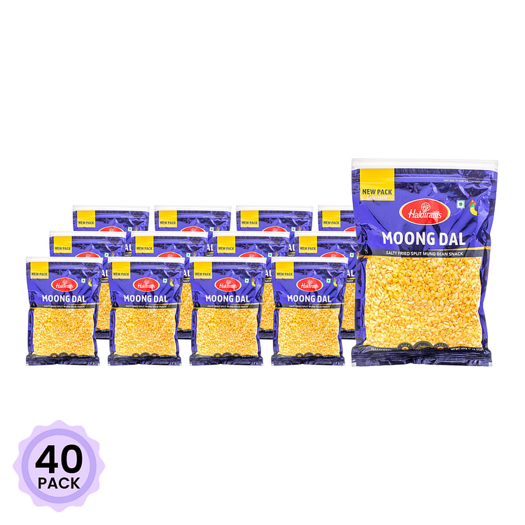 Haldirams Moong Dal 400 g*40 pack