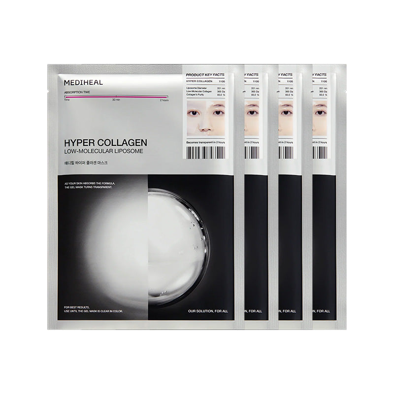 MedihealLow-Molecular Liposome Hyper Collagen Mask 4 個