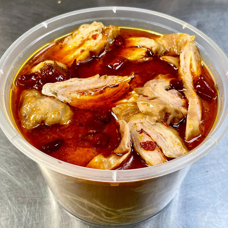Spicy Braised Pork Intestines