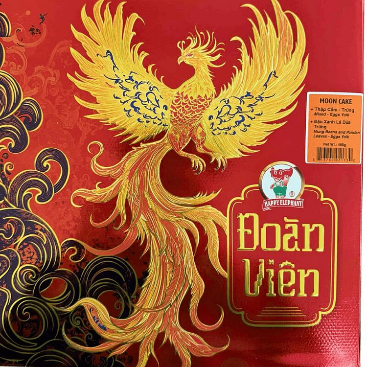 HappyElephant MoonCake Mix&MungPandan - Yolk 480g