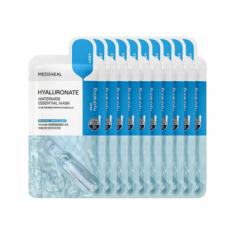 MEDIHEAL Hyaluronate Watermide EssentialMask10Pack 1 each
