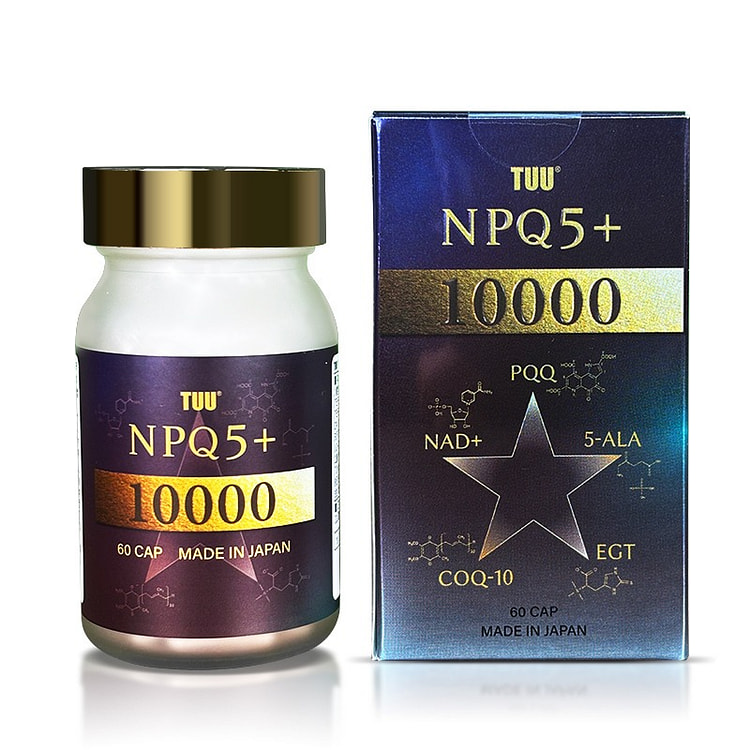 日本 NPQ5+ 焕活胶囊 五重抗老 60粒装