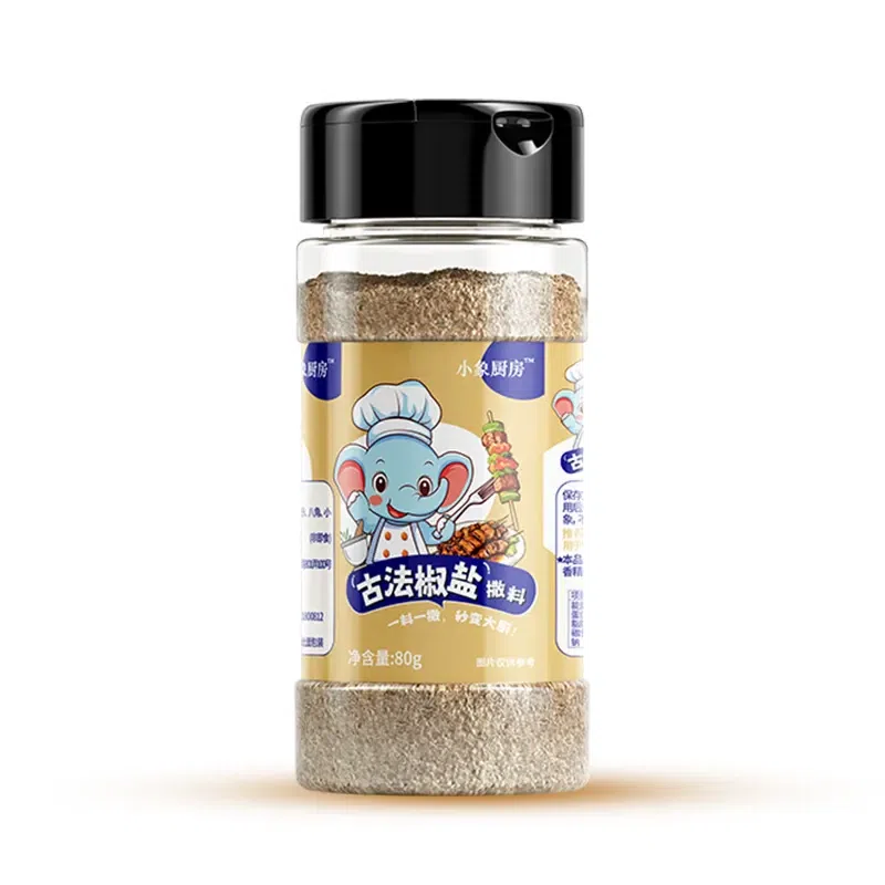 80g*1 bottle of salt and pepper is not spicy. 80 g