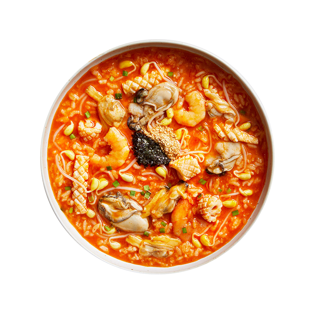 Shin Jjamppong Juk(Spicy Jjamppong Porridge) 1 each