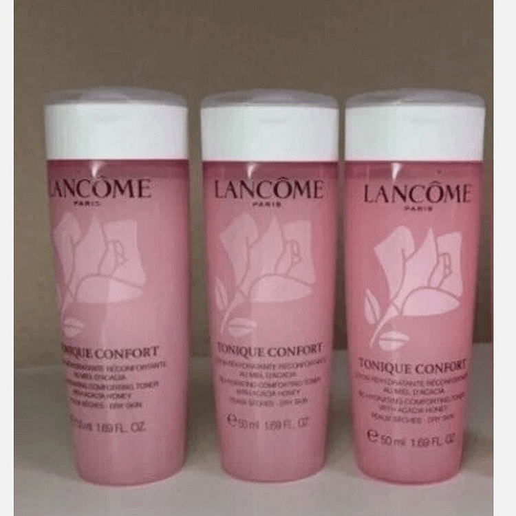 Lot of 3 Lancome Tonique Confort Rehydrating Toner 3 bottle