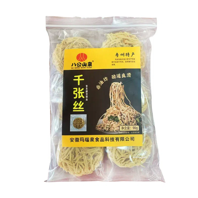 Bagongshanquan shredded dried tofu sheets 90g*1 90 g