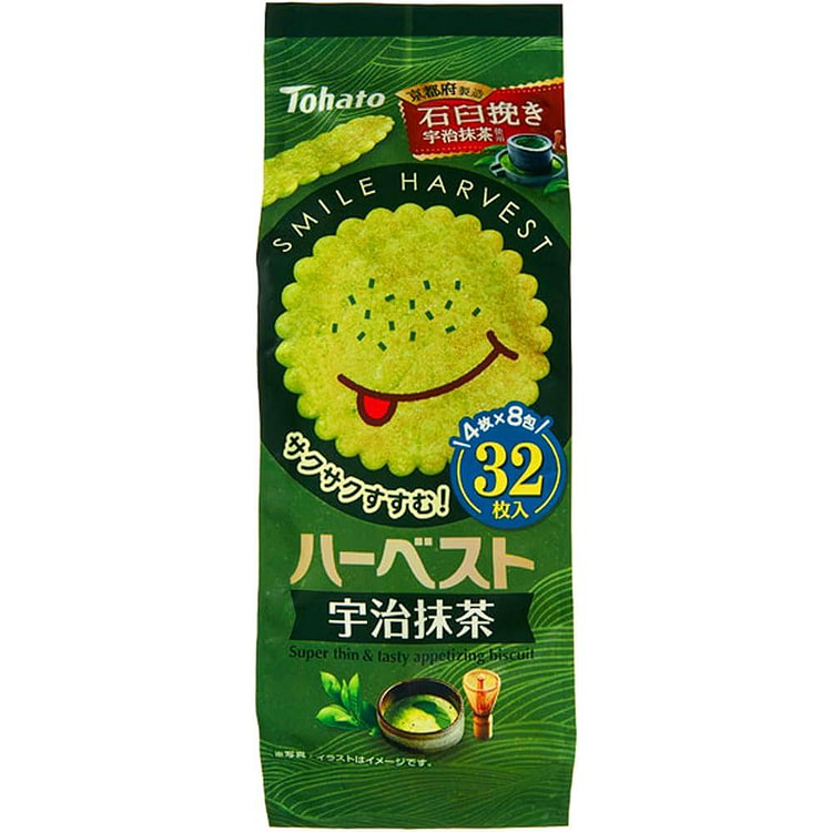 東ハト 豊穣ビスケット 宇治抹茶 32 枚 1 各