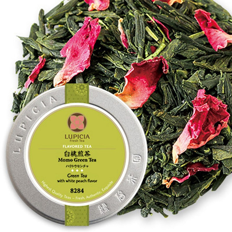 LUPICIA White Peach Sencha Canned 50g