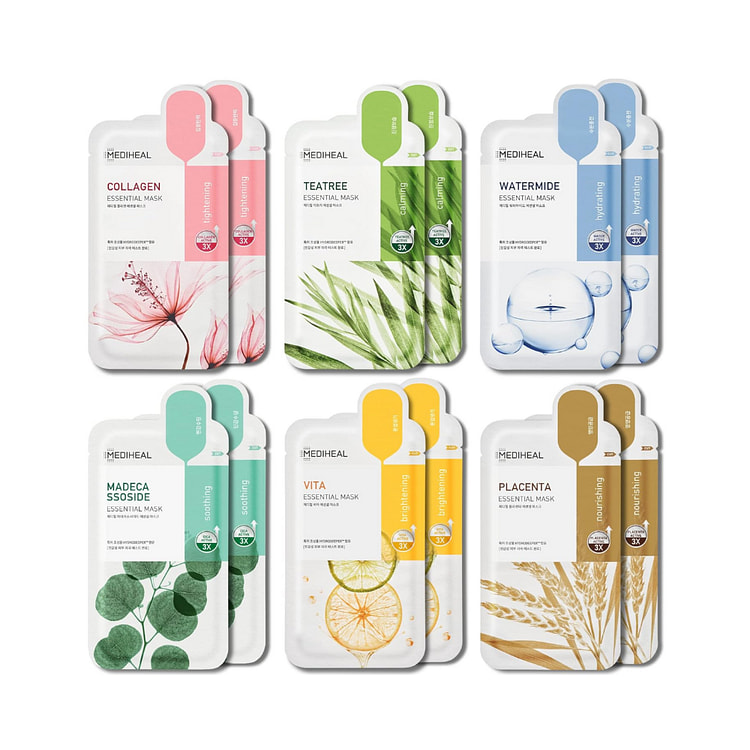 Mediheal Essential 多款面膜 | 纯素环保面膜