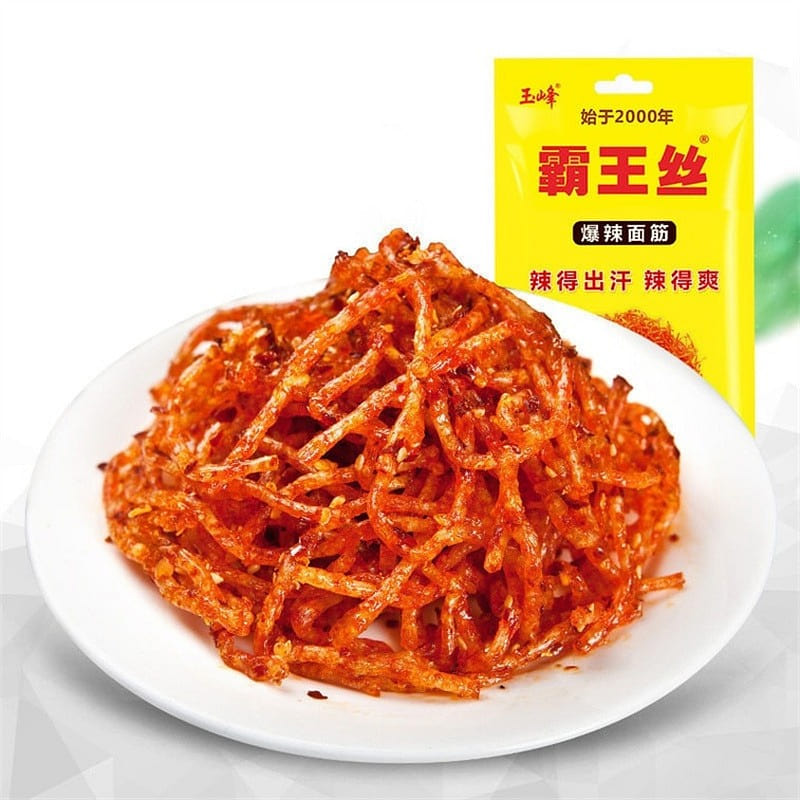 Yufeng Boss Silk Hot Snack 65g/box Spicy Flavor 1 pack