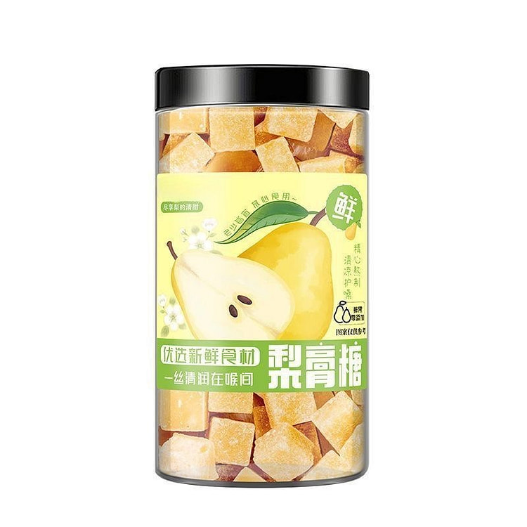 陆卢缘正宗百草梨膏糖清润凉爽薄荷草本配方糖润喉糖茶 80 克