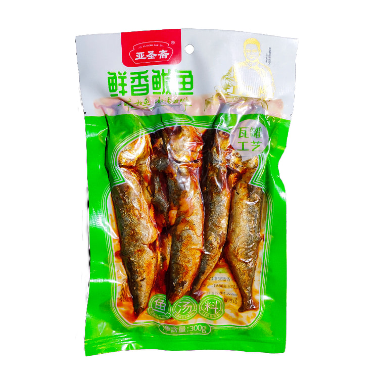 亚圣斋鲜香鲅鱼300g*1袋
