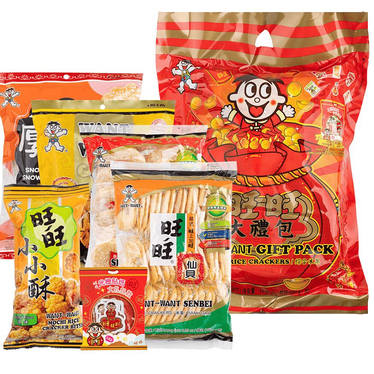 年货旺旺零食大礼包旺仔630g*1 630 克