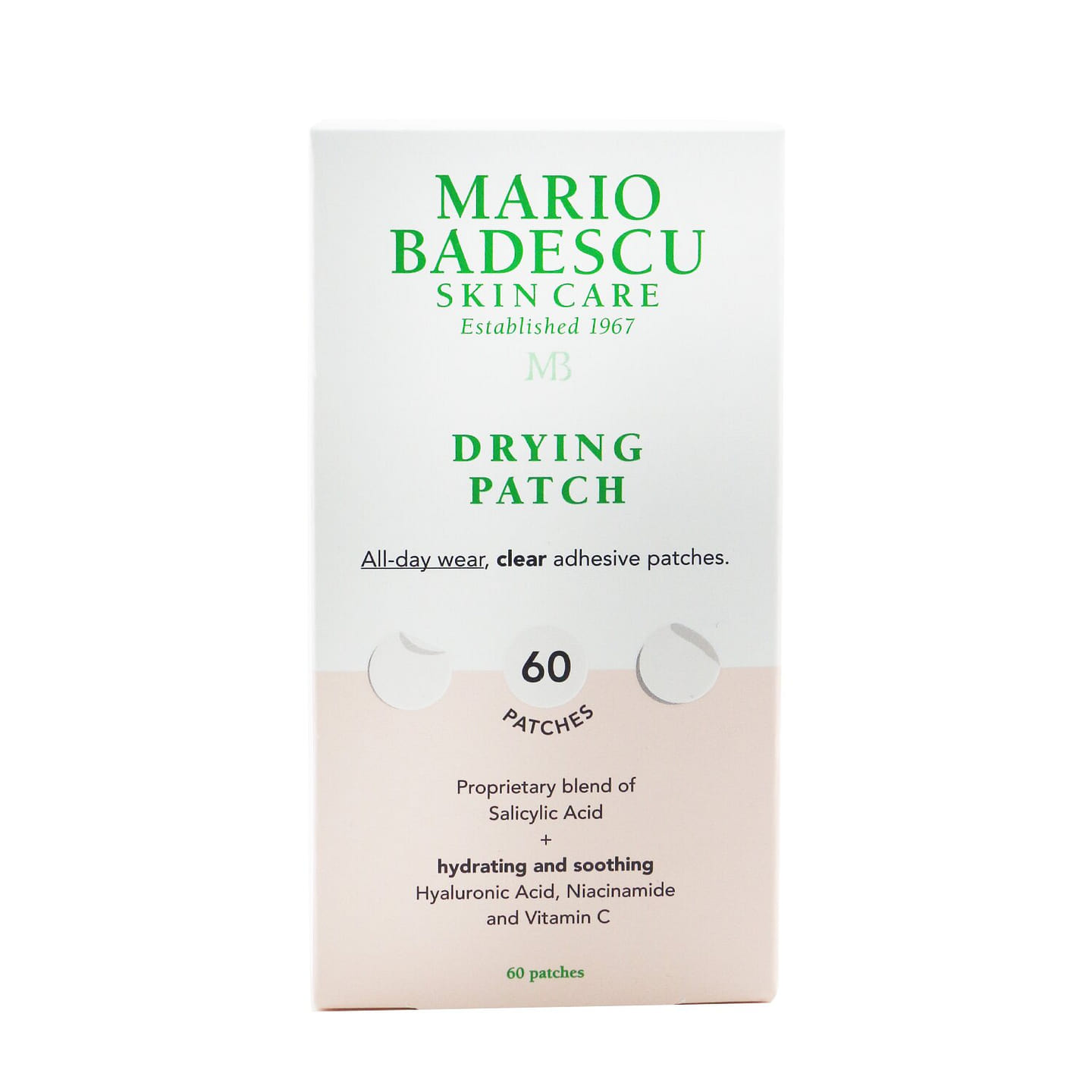 Mario Badescu Drying Patch – For All Skin Types 60patches 60 each