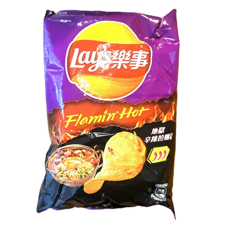 Lays Flaming Hot Spicy Ramen Flavor (Taiwan) 1 each