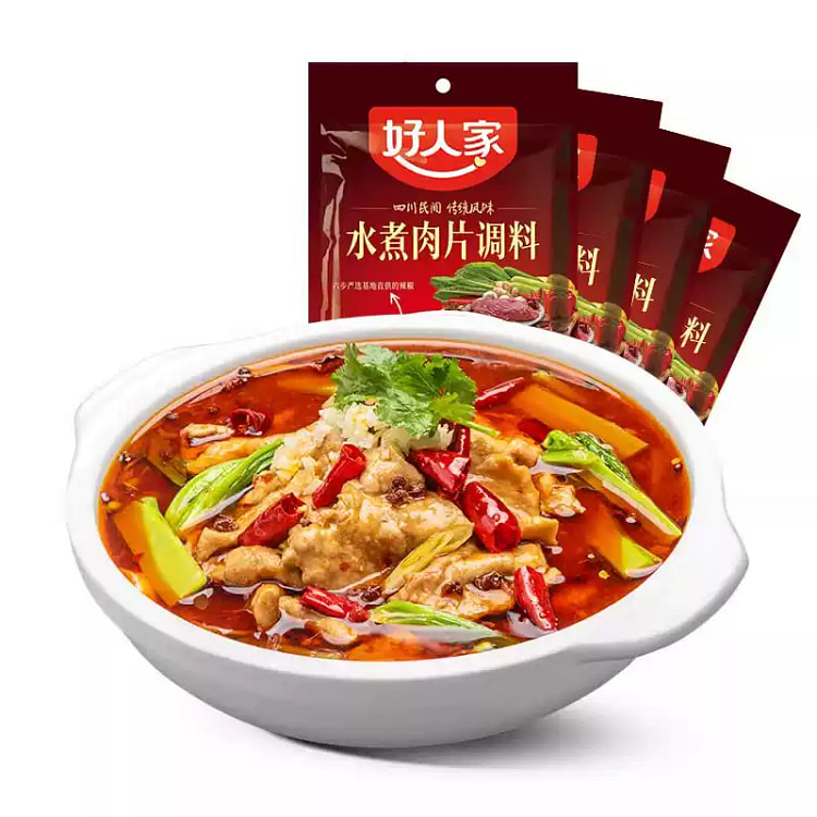 Hao Ren Jia boiled pork slices 100g*1 bag