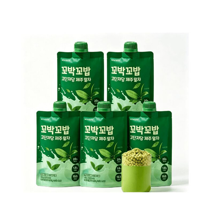 VIVLIV新品代餐奶昔抹茶口味40g*5袋 5 份