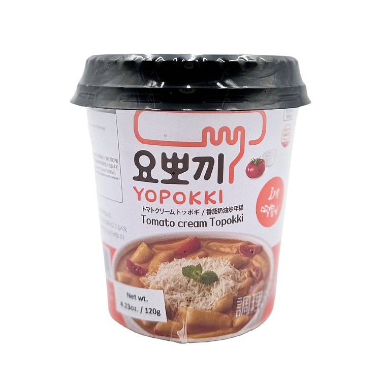 YOPOKKI Rose(Tomato Cream) Tteokbokki Cup. 120 g
