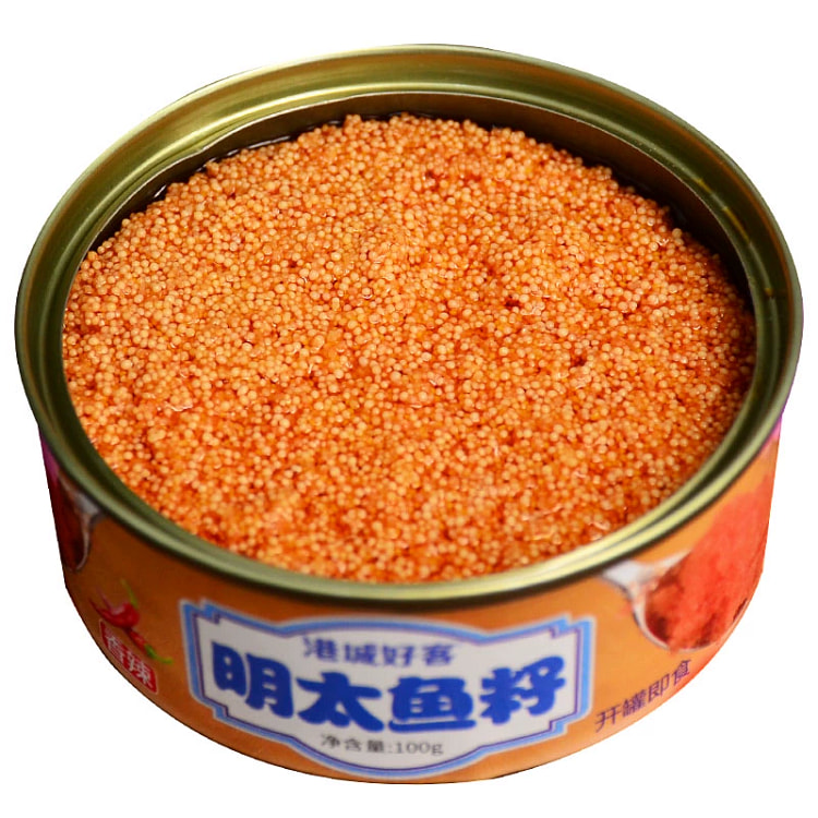 明太鱼籽罐头鱼子酱即食辣寿司材料100g