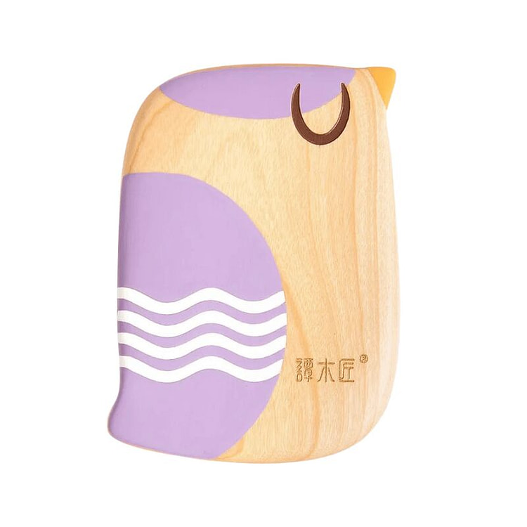 halcyon purple Bird Detangling Hair Brush 1 count