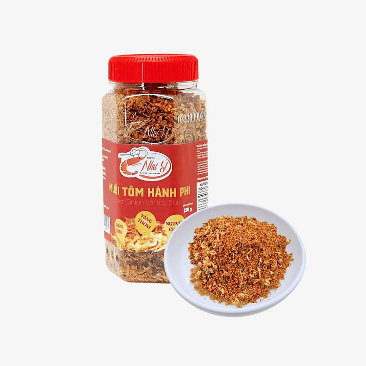 炸葱虾盐