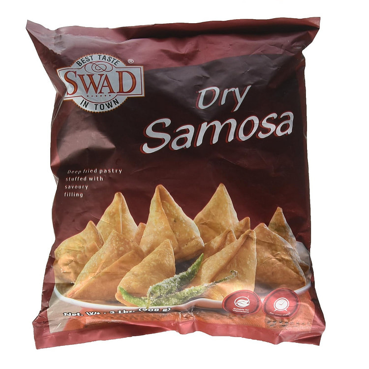 Swad Samosa Snacks, 2 Pound 1 pack