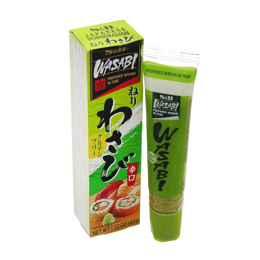 S&B Wasabi Tube 1.52 oz 1 each