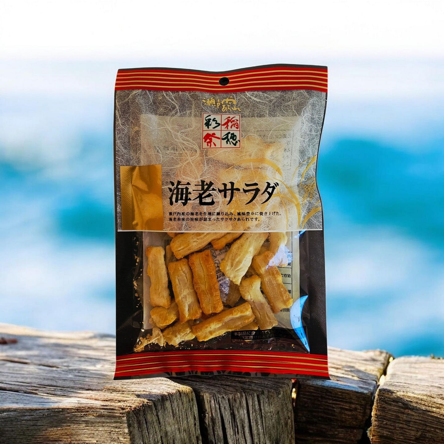 TOYO SEIKA Naho Ebi(Shrimp) Flavor Rice Crackers 42 g