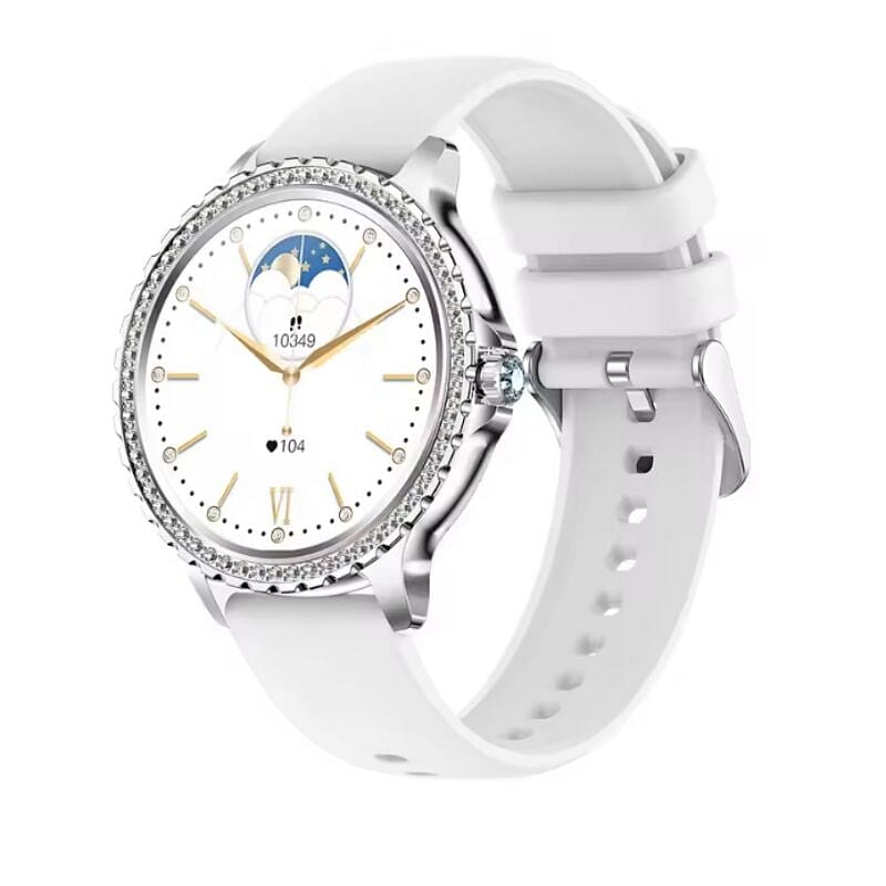 Ladies’ smart Bluetooth call watch Bluetooth white 1 each