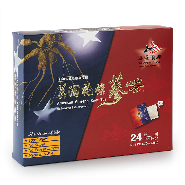 WHF American Ginseng Root Tea 24bags 1 each