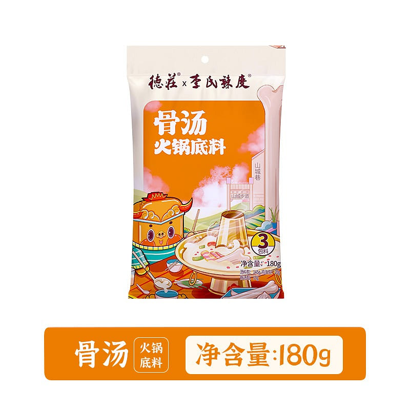 Dezhuang bone soup hot pot base 180 g