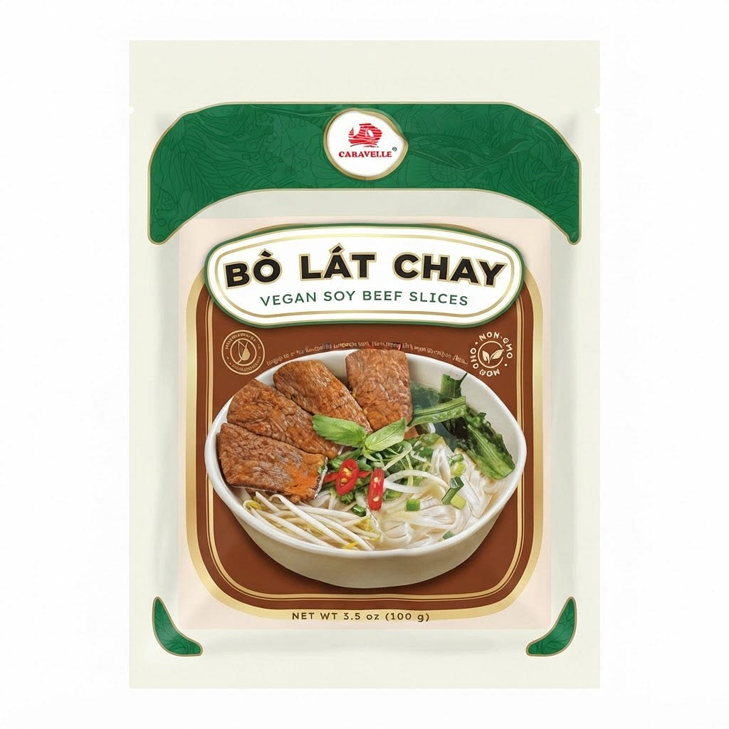 [Caravelle] Vegan Soy Beef Slices/Bo Lat Chay 100 g