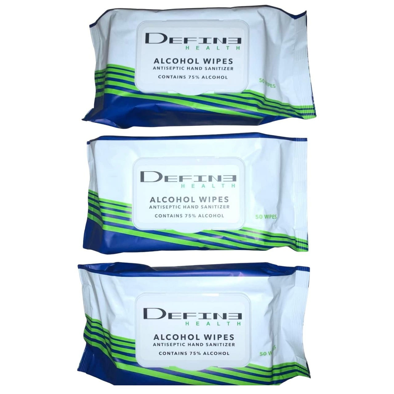 Antiseptic Hand Sanitizing Wipes 75% Alcohol 1 each