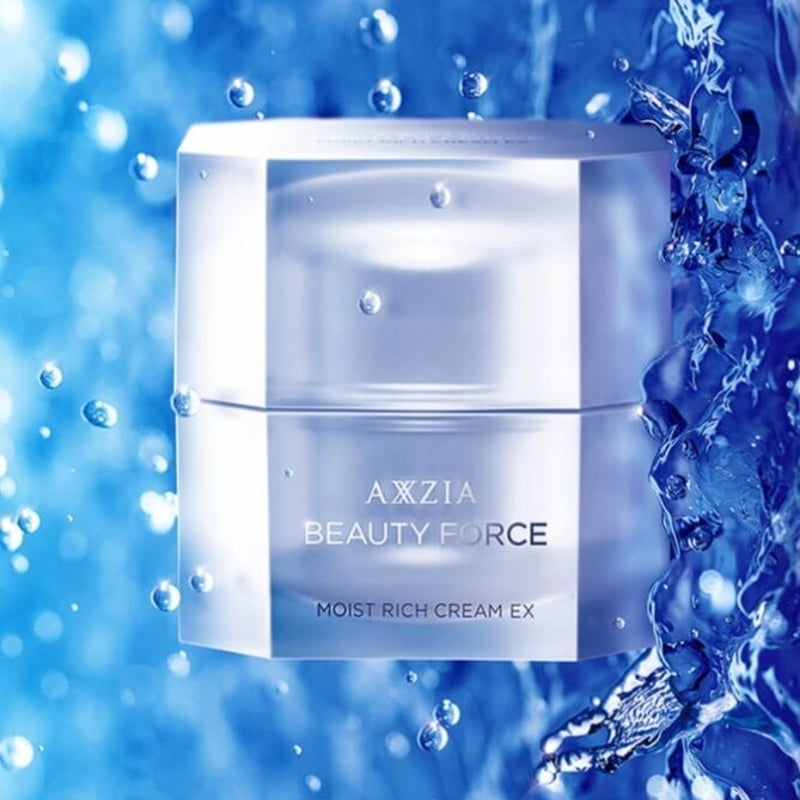 パック・フェイスマスク AXXZIA Beauty Force Moist Rich Cream 30g Axxzia Beauty Force Moist Rich Cream Luxurious Face Cream